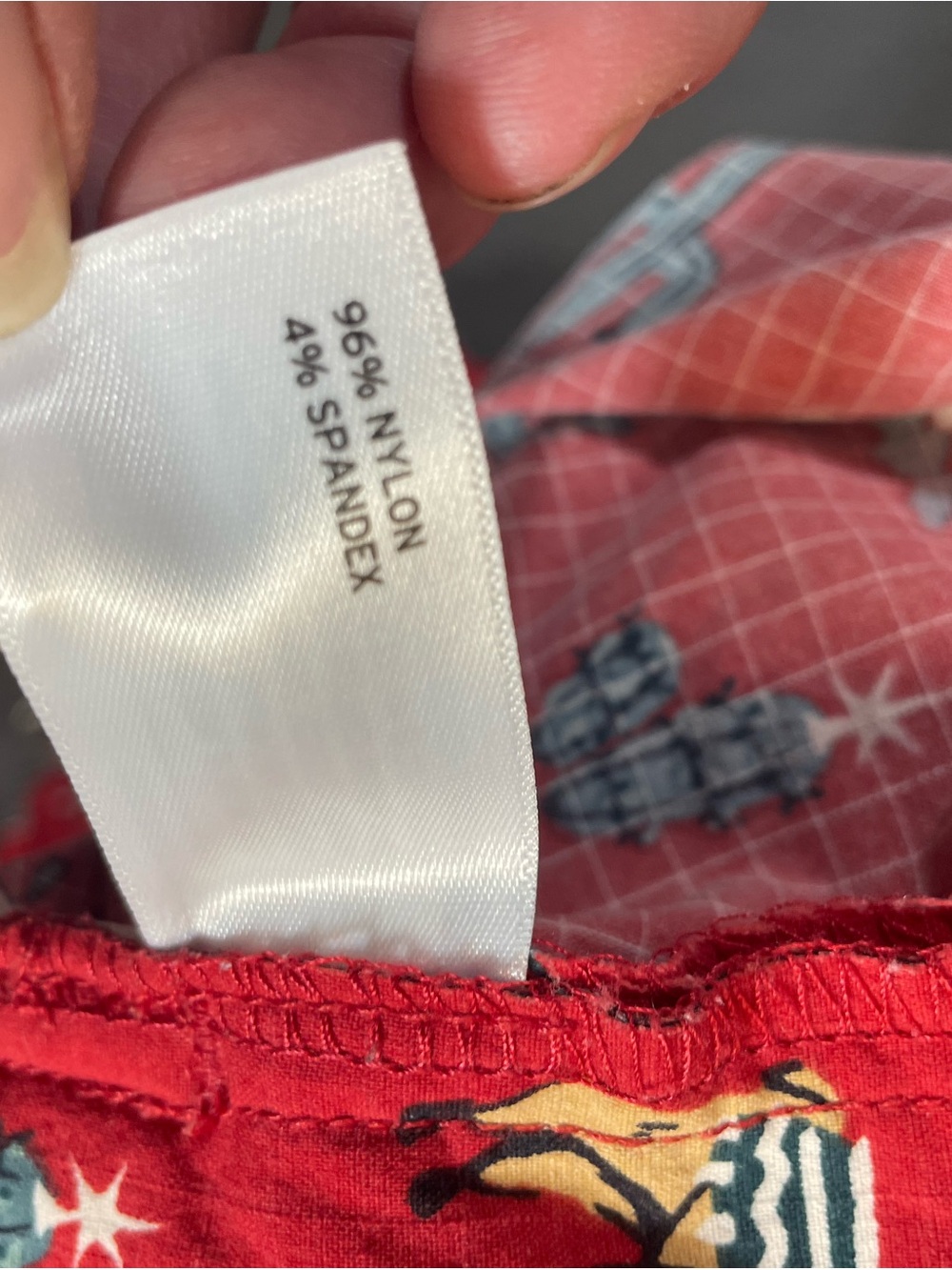 Duluth Trading Co Heirloom Gardening Overalls - Red Llama Cacti Print xxs x 31 - Picture 12 of 12